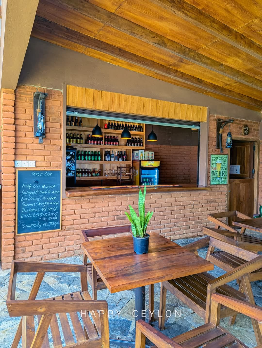 Nature and Edge beer garden